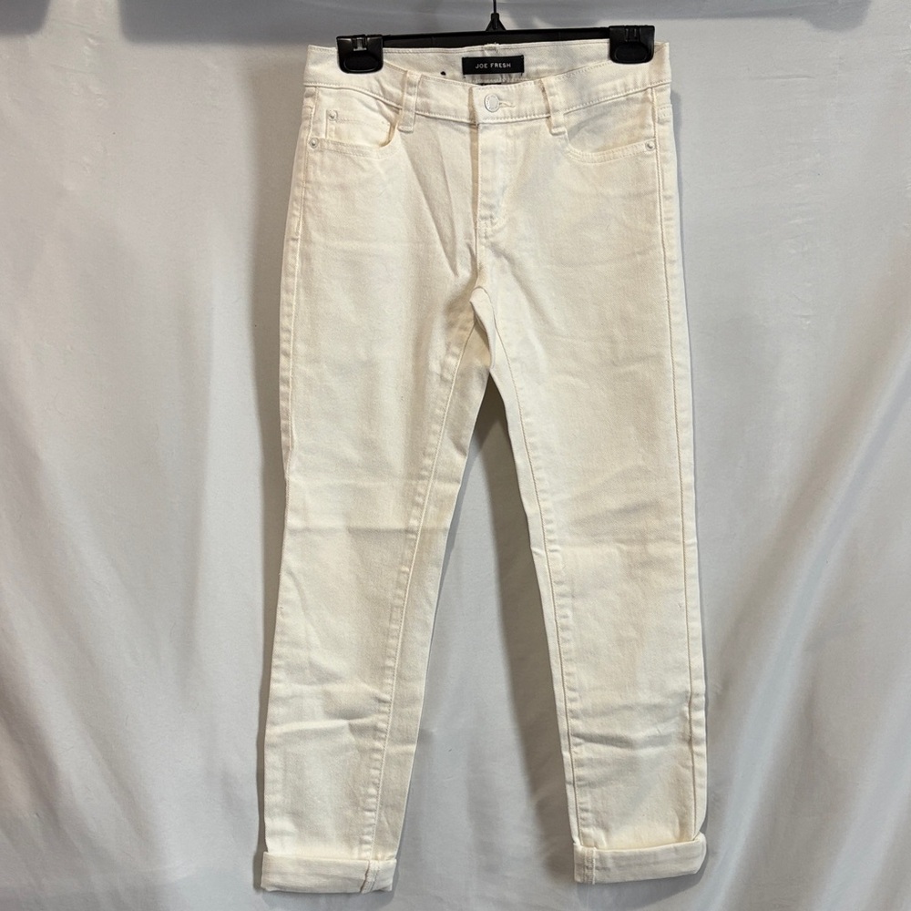 Joe Fresh Off-White Denim Pants